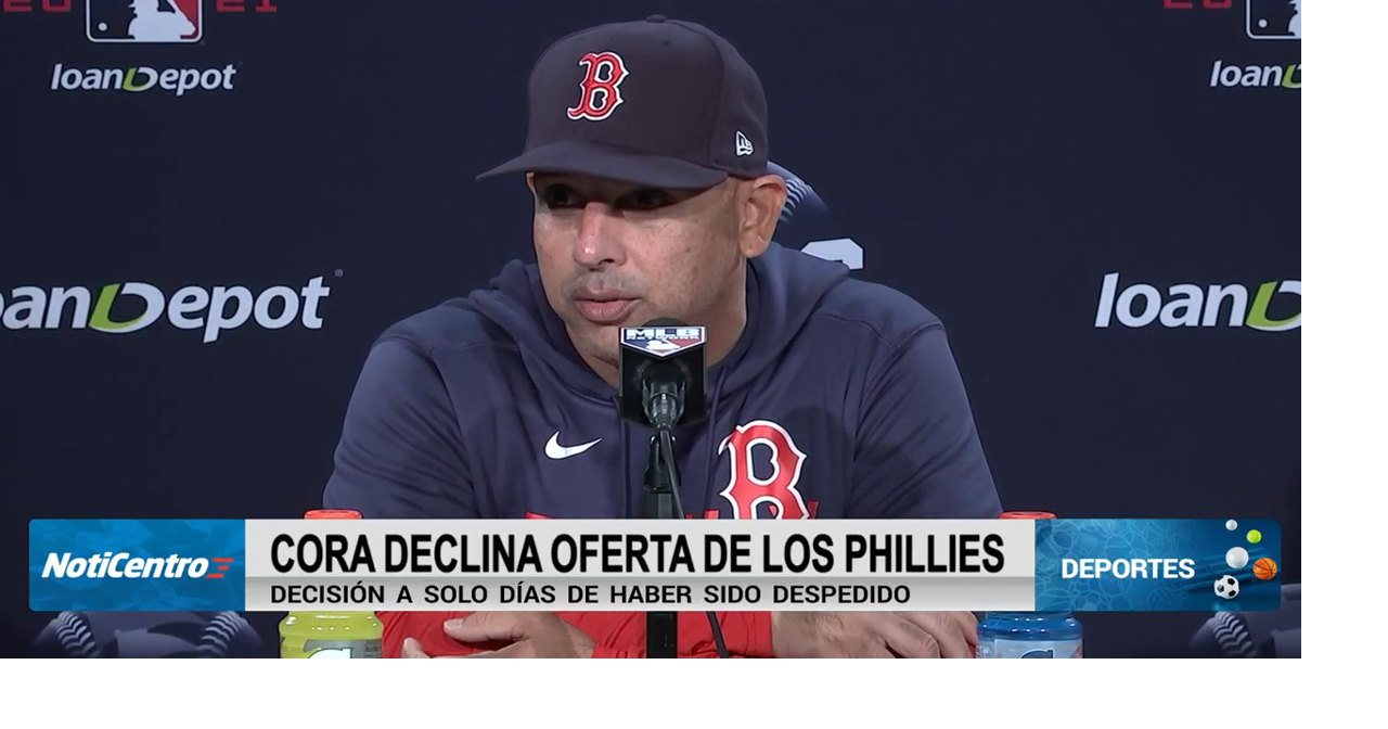 Alex Cora rechaza oferta para convertirse en dirigente de los Philadelphia Phillies