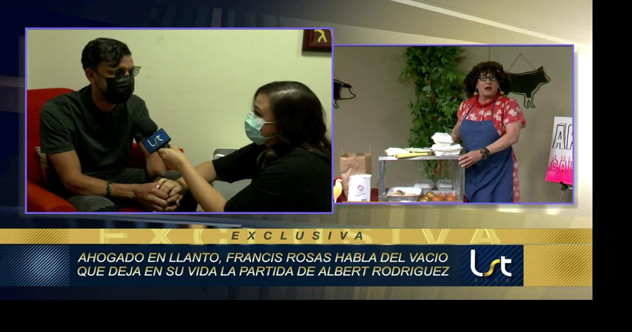 Francis Rosas rompe en llanto por su amigo Albert | Lo Sé Todo | wapa.tv