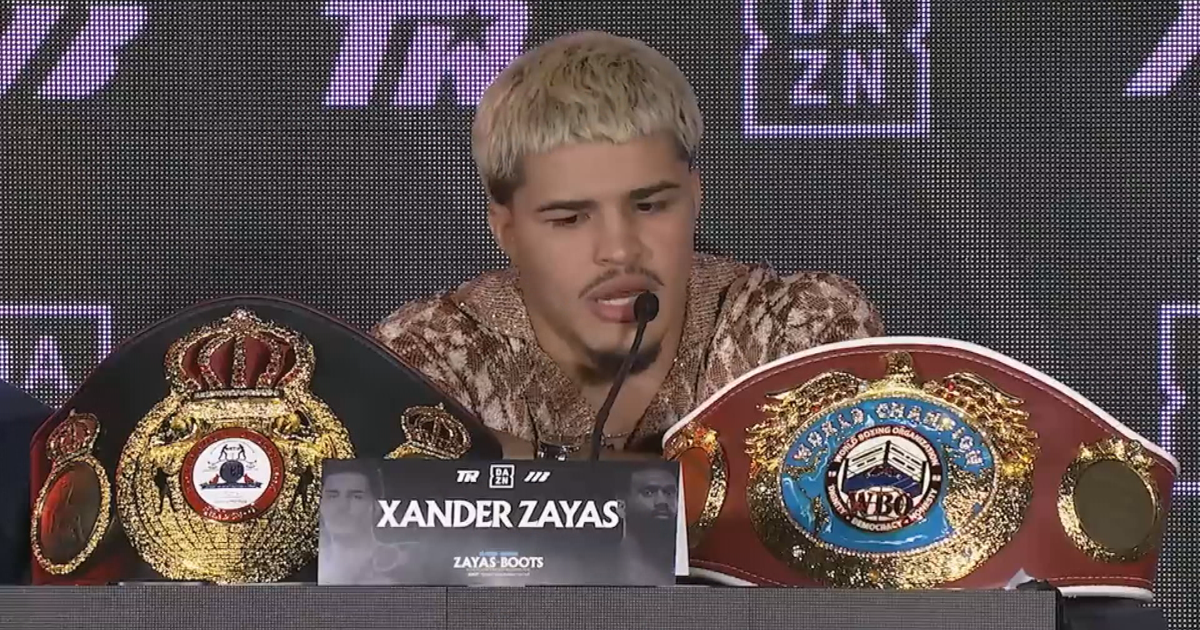 Xander Zayas promete defender sus títulos OMB y AMB ante Jaron "Boots" Ennis
