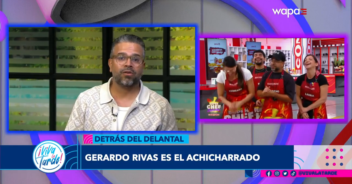 Detrás del delantal: Gerardo Rivas es eliminado de Super Chef Celebrities