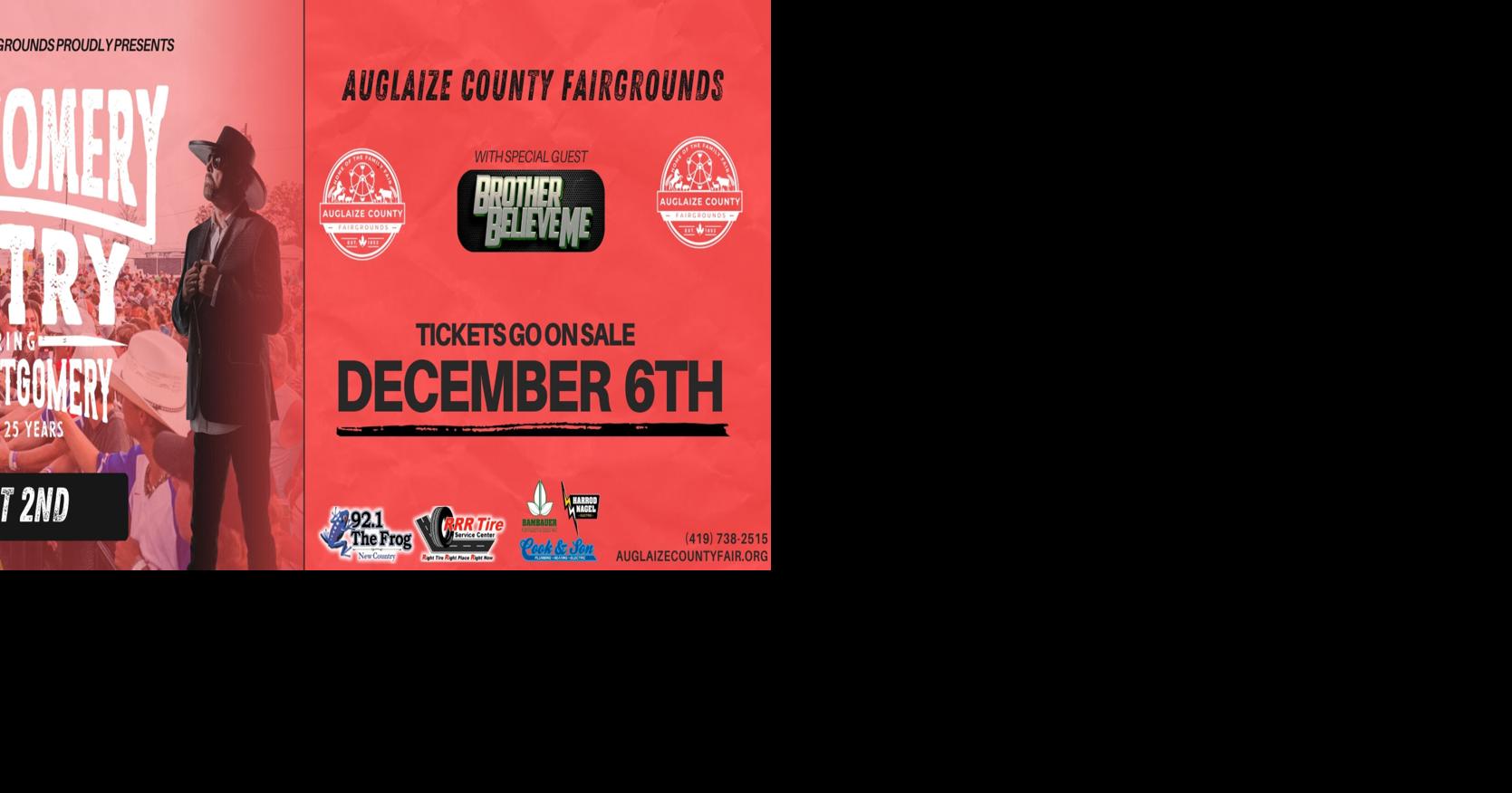 Auglaize County Fair announces 2025 Fair Concert Artists