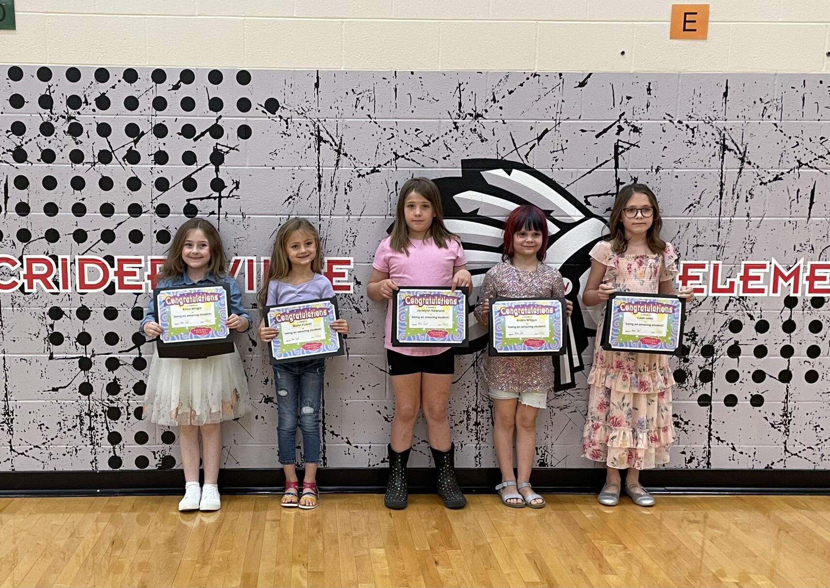 Cridersville Elementary Students Recognized at Board Meeting News