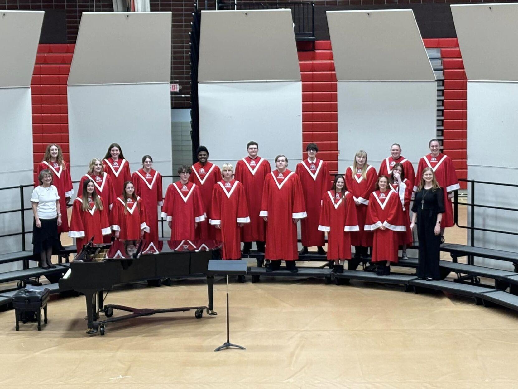 WHS Choir Competes at OMEA Large Group Contest News