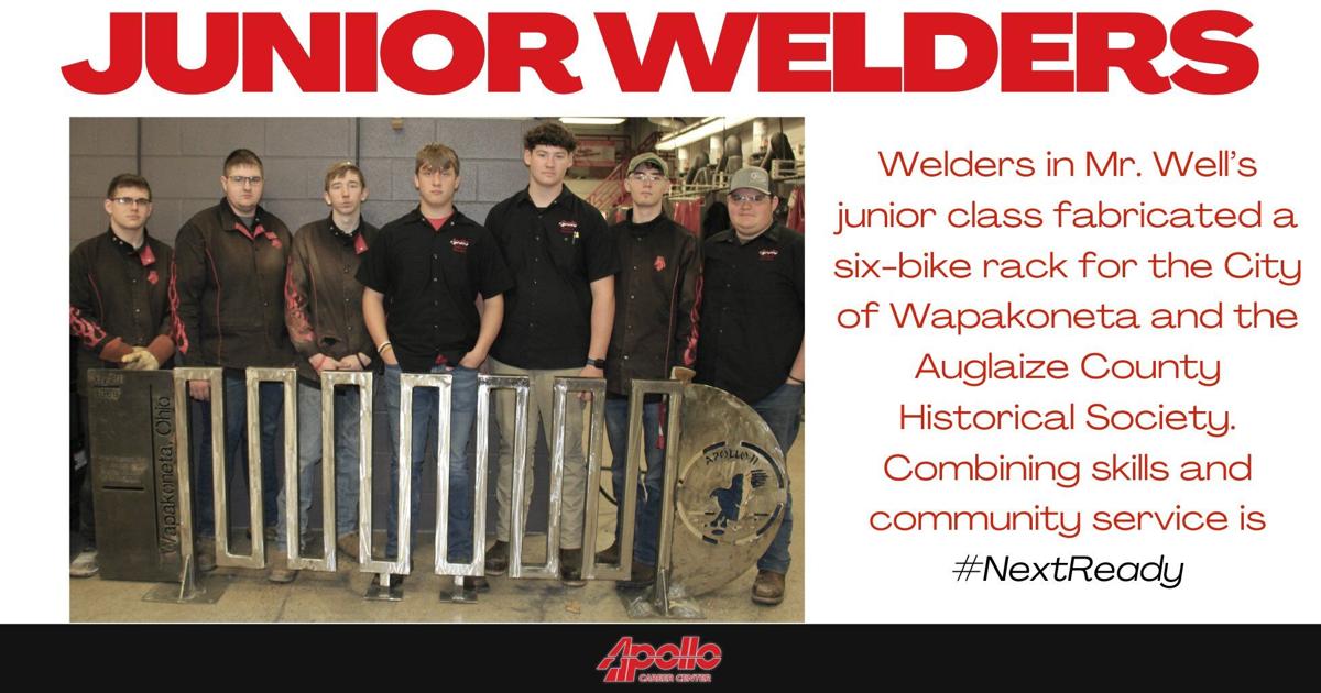 Area Students Weld Bike Rack for First On The Moon, Wapakoneta | News ...