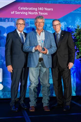 Brett Hess receives YMCA Sam Winstead Volunteer of the Year Award ...