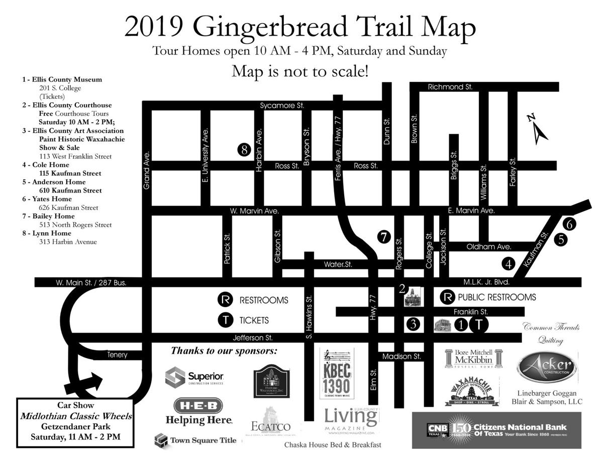 Waxahachie Christmas Gingerbread Tour 2022 2019 Gingerbread Trail Slated For June 1-2 | Arts & Entertainment |  Waxahachiesun.com