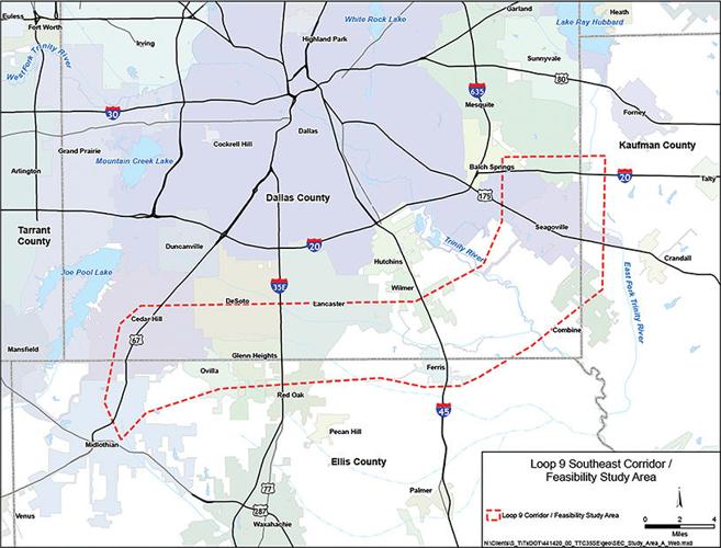 Public hearing for proposed Loop 9, Segment A, in Dallas and Ellis counties  Business 