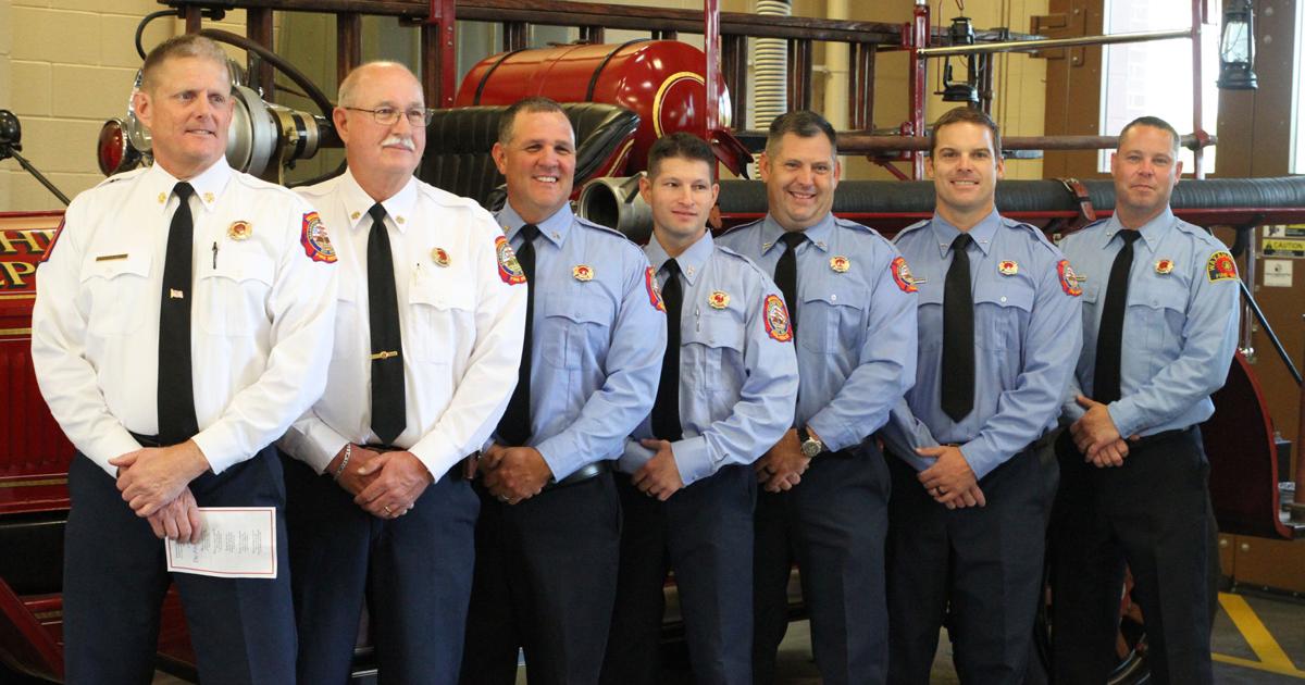Adam Roche Wfd WFD promotes 6 members | News | waxahachiesun.com