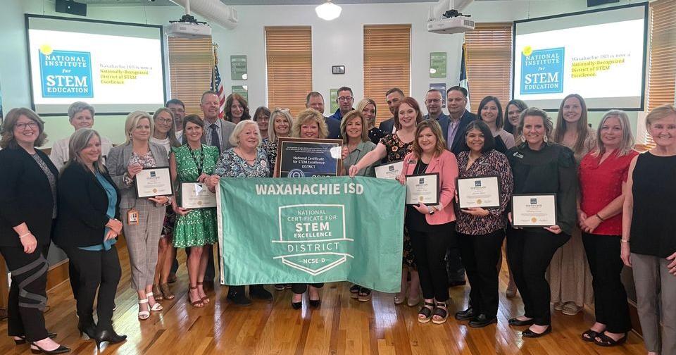 WISD obtains national STEM certification Education waxahachiesun com