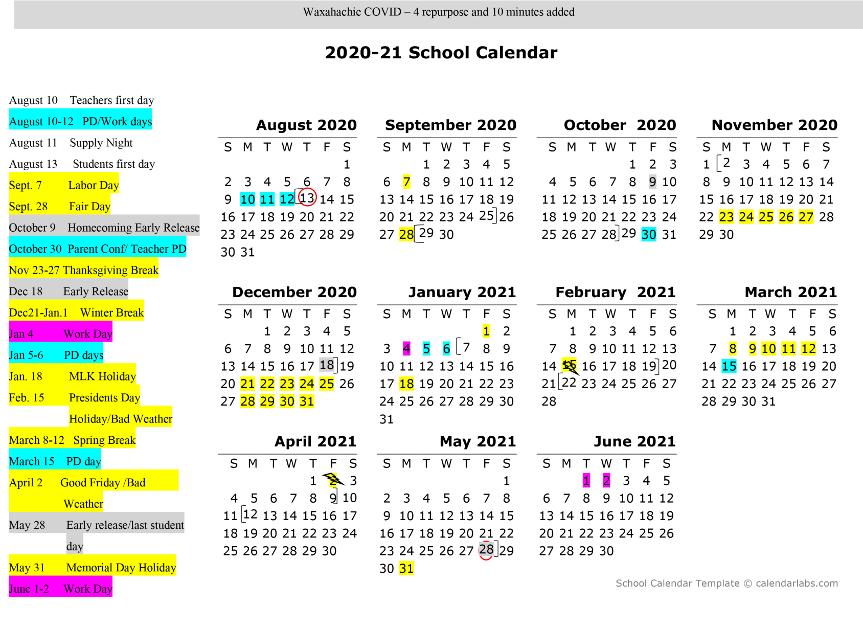 Waxahachie Isd Calendar 2021 22 Printable March Waxahachie Isd Calendar 2021 22 Printable March