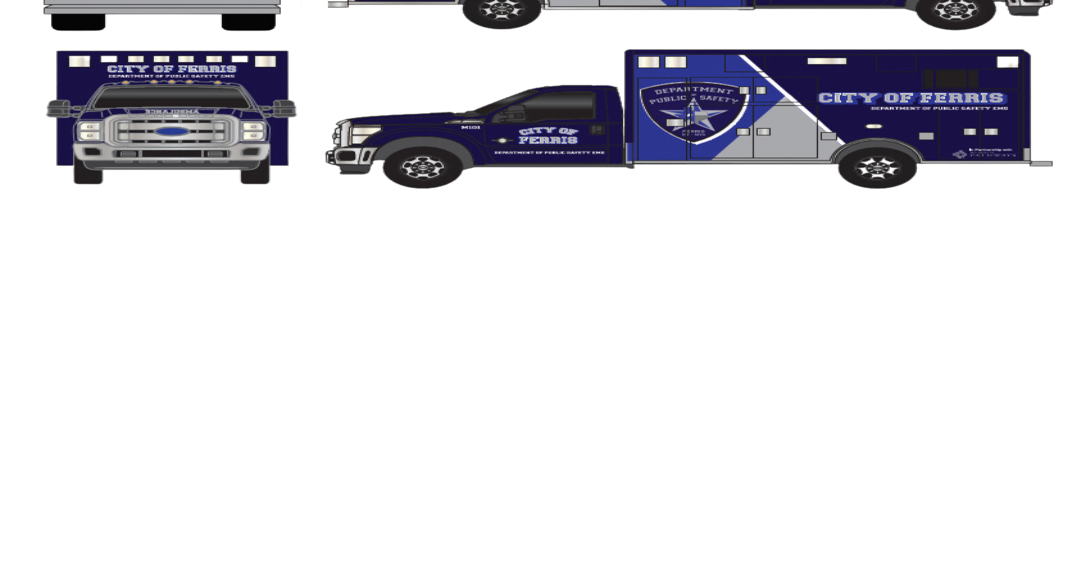 City of Ferris commissions ambulance service and triple certification