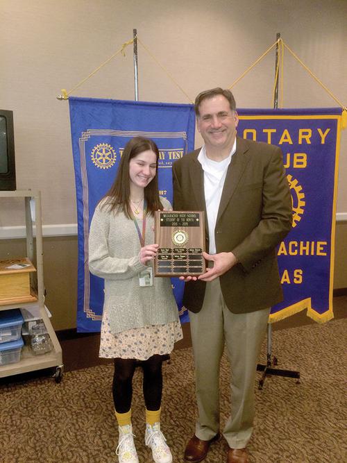 Waxahachie students honored by Rotary Club — Cathryn Bigham