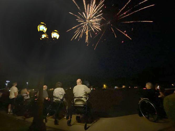 Mayor treats Wayne nursing home to fireworks show News