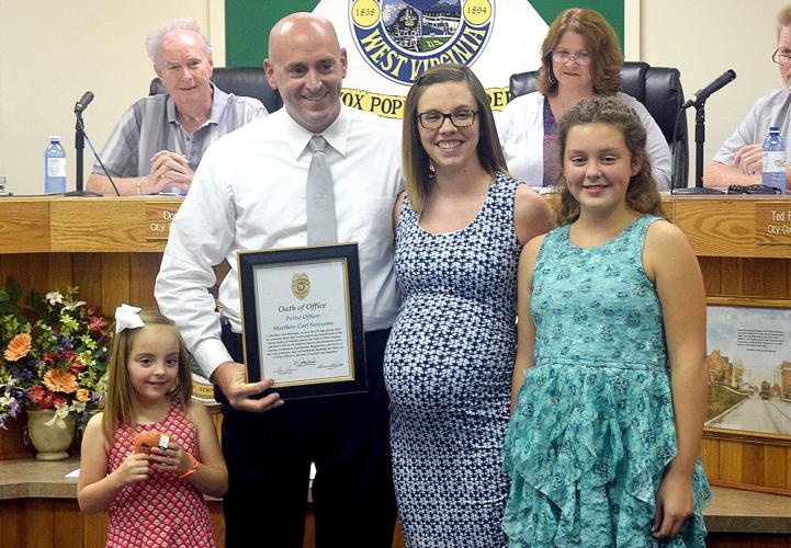 Two Kenova officers sworn in News