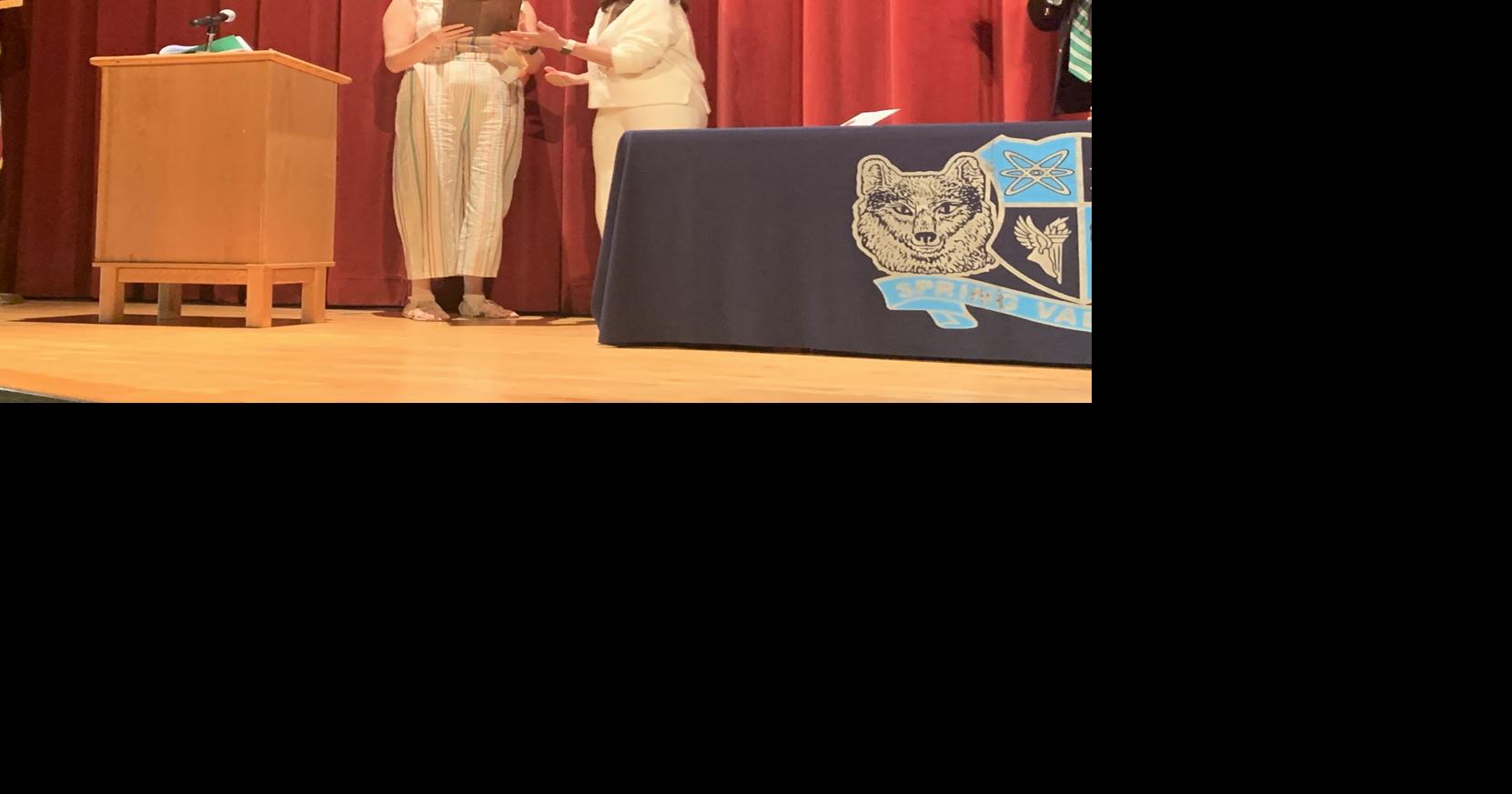 Spring Valley High teacher wins Teacher of the Year award | News ...
