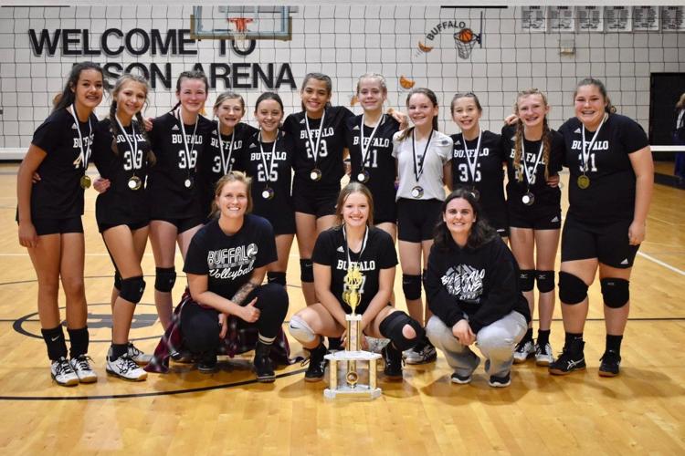 Buffalo beats Wayne in middle school volleyball county championship, Sports