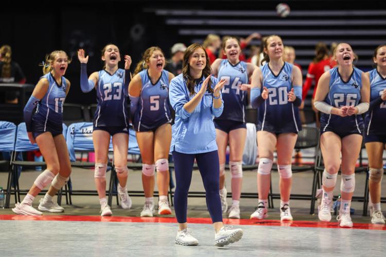Samlan Class Aaa Prep volleyball Class AAA quarterfinals: Wolves take out defending ...