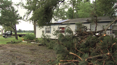 Tornado Aftermath in Harrington