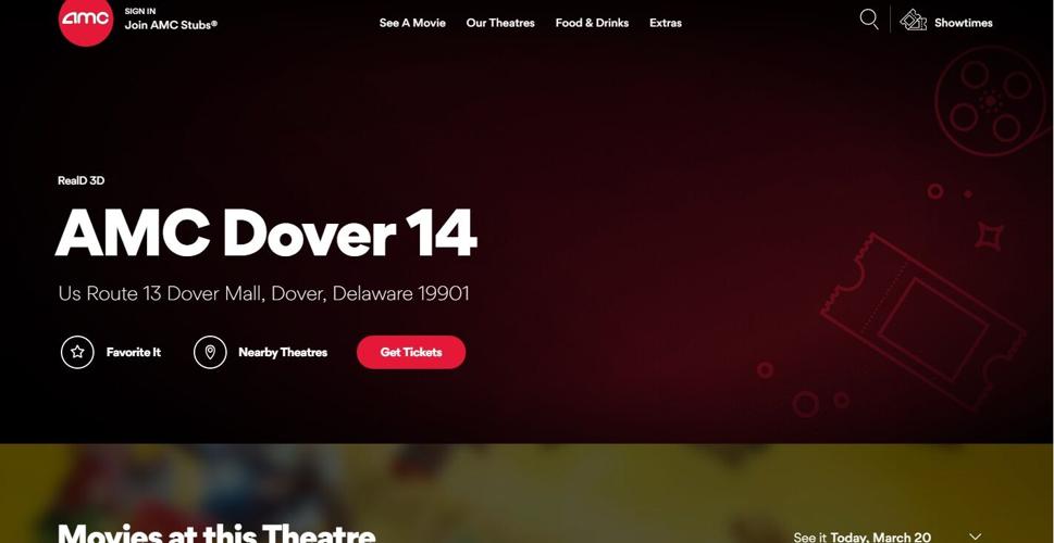 AMC Theatres Takes Over Carmike Cinemas in Delaware