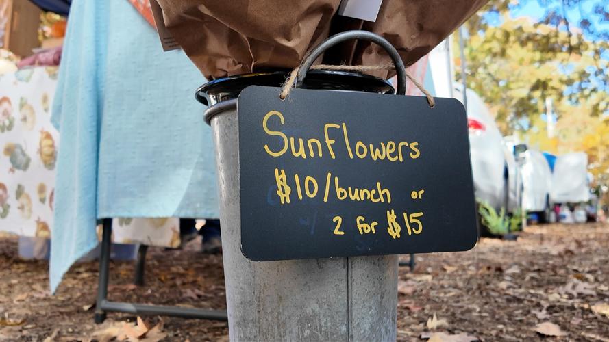 Sunflowers for Sale Sign
