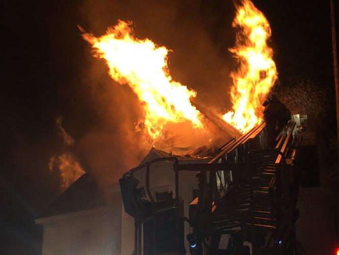 Updated: Sparkling Device Blamed for Delmar House Fire That Displaced 11