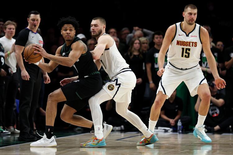Nuggets Timberwolves Basketball