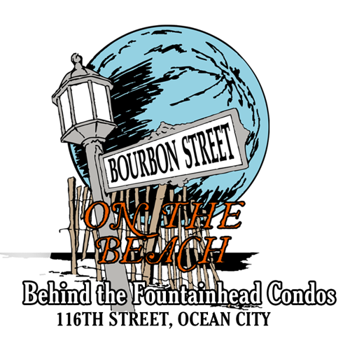 bourbon street on the beach