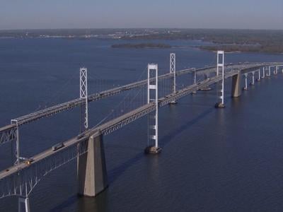 The Chesapeake Bay Bridge