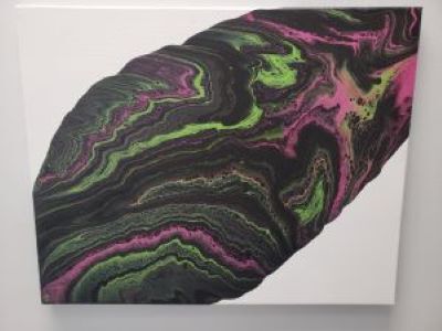 Poured Painting