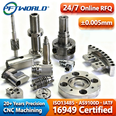 Best CNC Custom Machining Service Provider by PFTWORLD: Heat Treatment, Thread Tapping, and Assembly Options