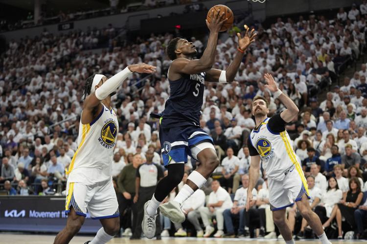 Warriors Timberwolves Basketball