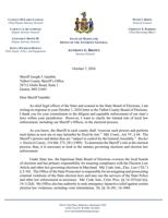 Attorney General Letter
