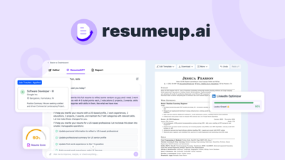 ResumeUp.AI Crosses 500,000 Users and Launches a Conversational AI Resume Builder