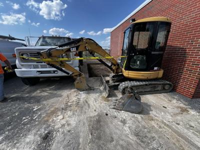 Stolen Mini Excavator