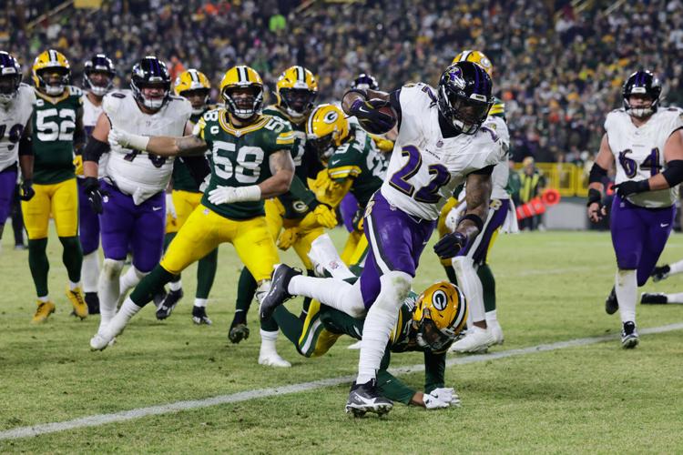 Ravens Packers Football