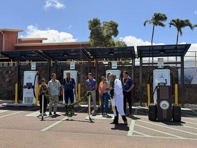 HDOT Commissions New NEVI Fast-Charging Site at Maui Kapalua Airport with Support from Sustainability Partners