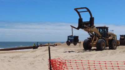 Dredging on Fenwick Island