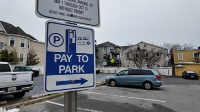 Municipal Lot Sign