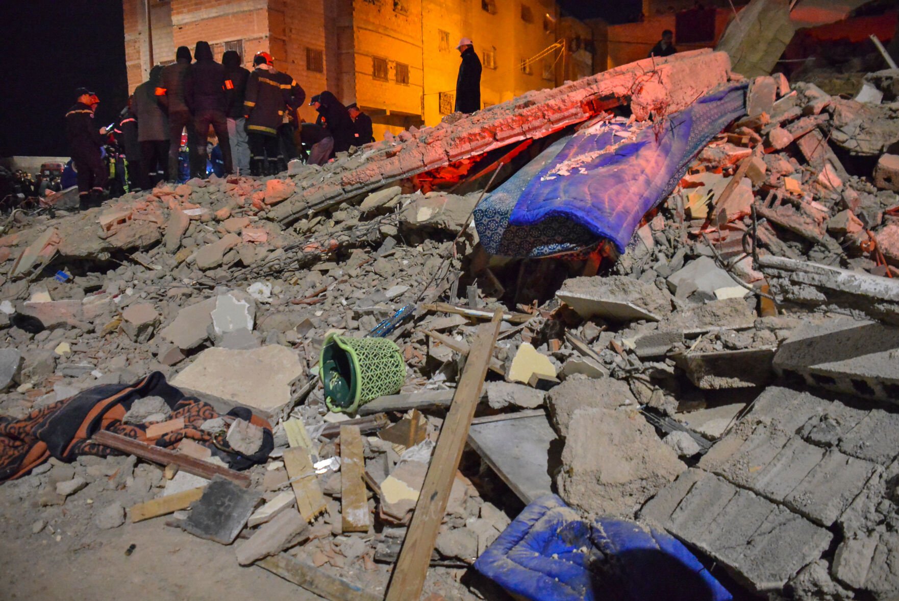 Morocco Fez Building Collapse