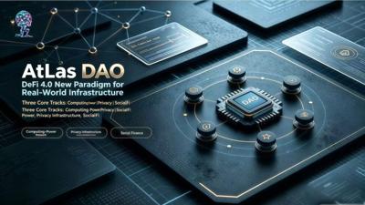 AtLas DAO is building a full-stack DeFi 4.0 infrastructure and integrating multiple sectors to create a sustainable Web3 value ecosystem