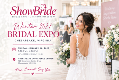 ShowBride Announces Winter 2027 Bridal Expo in Chesapeake, Virginia