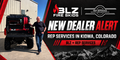BLZ Fire Skids Expands Into Colorado as REP Services Takes Delivery of Ranger 60 Demo Unit