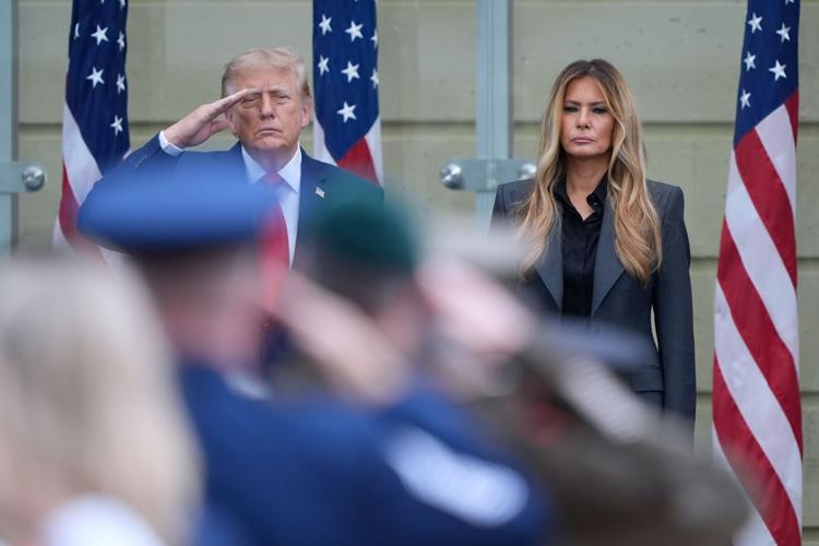 Sept 11 Anniversary Pentagon Trump