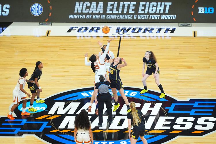 NCAA Michigan Texas Basketball