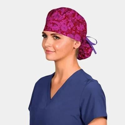 Women's Scrub Caps Refined Over 20 Years for Clinical Demands
