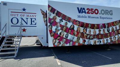 The VA250 Mobile Museum makes a stop on Chincoteague