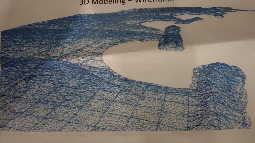 Rendering example of Drones 3D Model