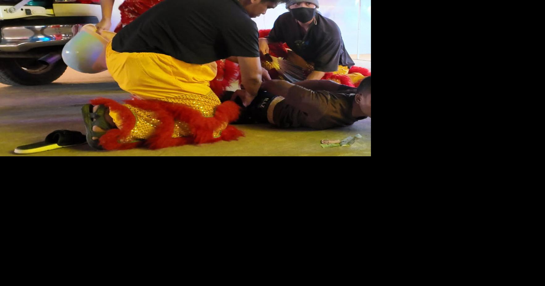 Thai police go undercover as lion dancers to nab a serial burglar