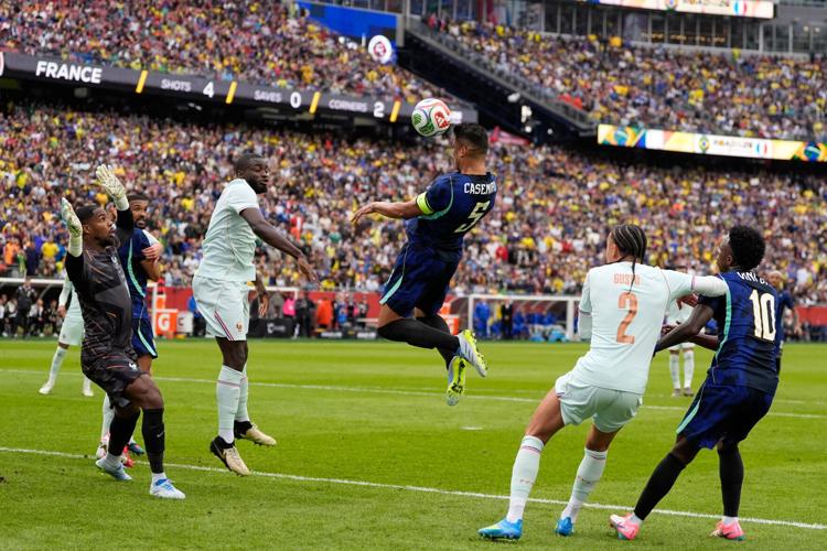 Brazil France Soccer