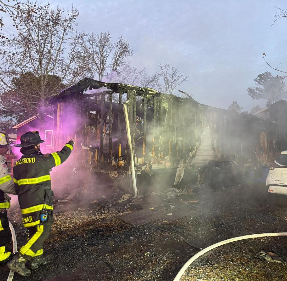 Second trailer fire of the weekend in Millsboro | Latest News | wboc.com